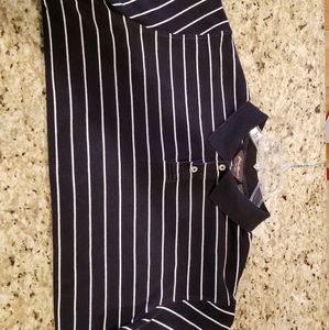 Eddie Bauer Men's Classic Striped Polo.